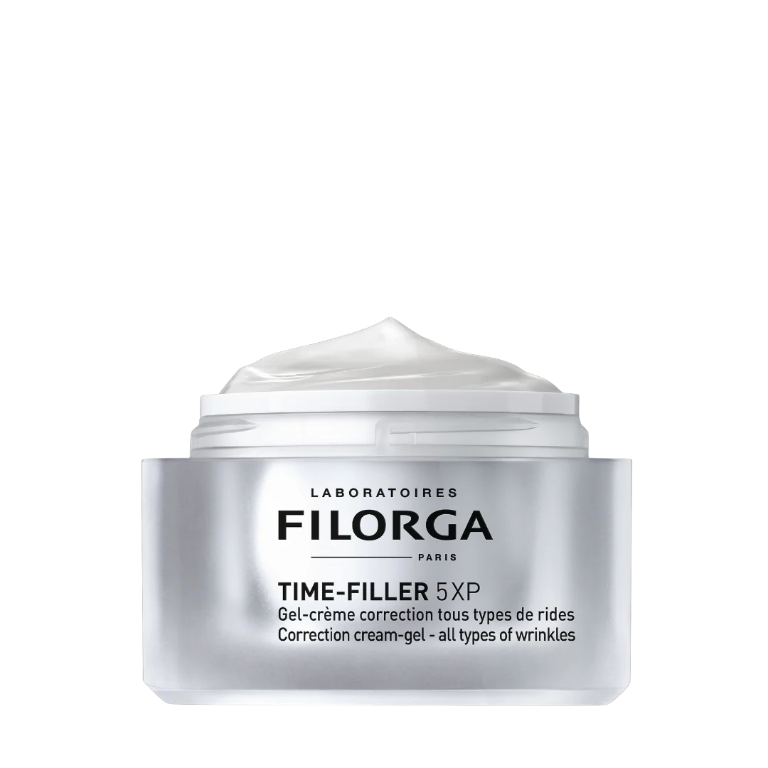 FILORGA TIME-FILLER 5XP CREAM-GEL veido kremas nuo raukšlių riebiai, mišriai odai