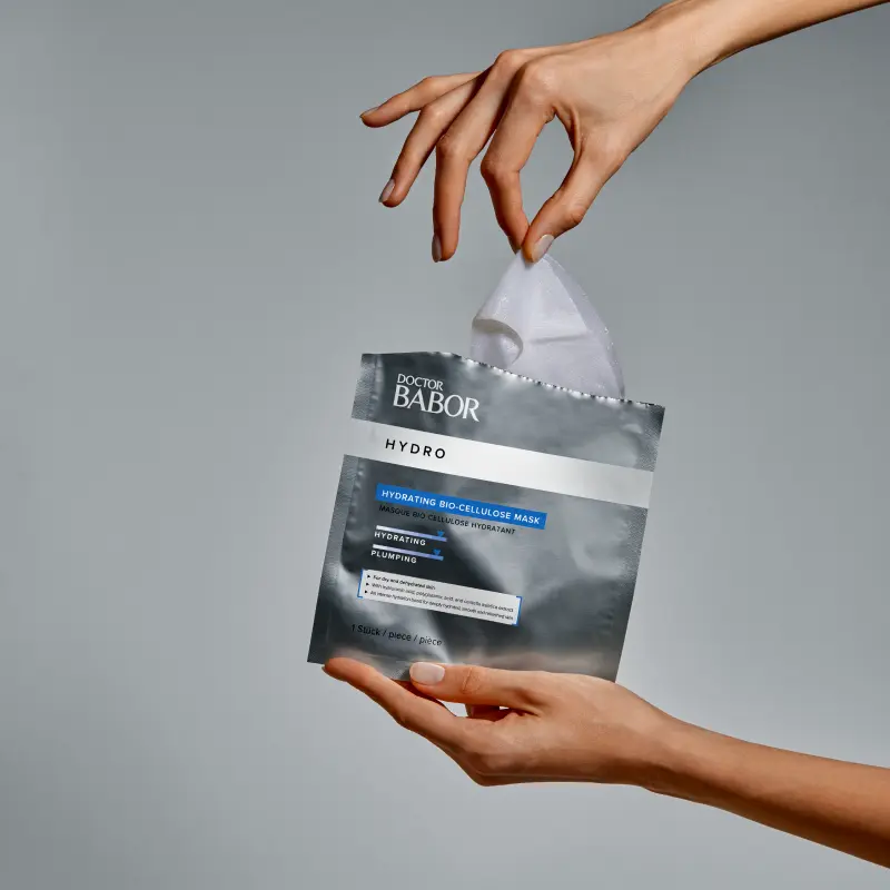 Babor Intensyvaus, greito poveikio drėkinanti lakštinė kaukė Hydrating Bio-Cellulose Mask 1vnt.