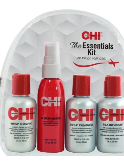 CHI Kelioninis rinkinys dažytiems plaukams Essentials Kit 4vnt