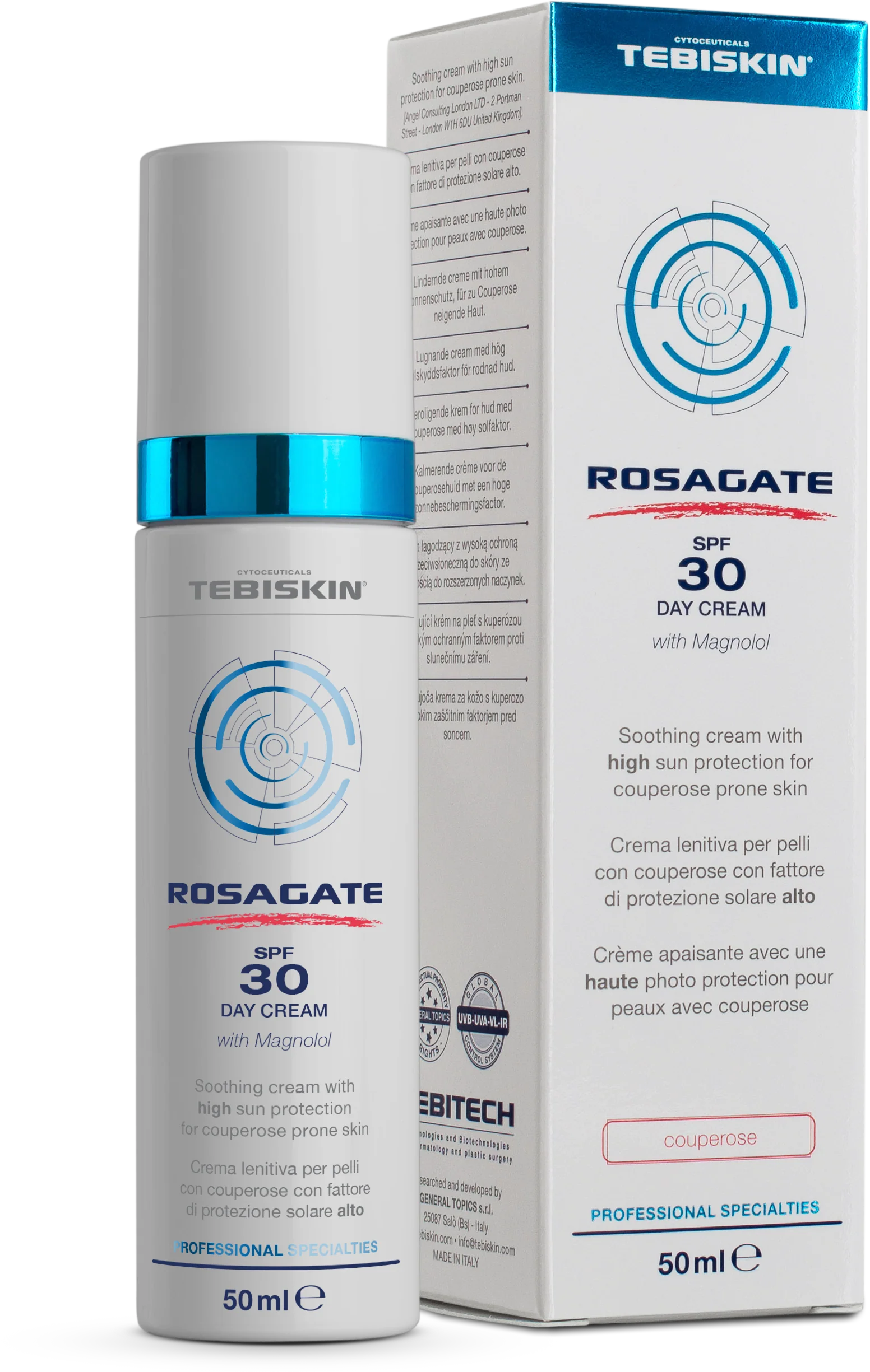 ROSAGATE® SPF 30 Day Cream kremas