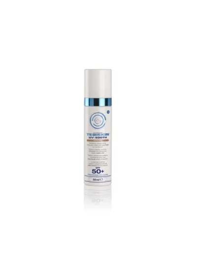 TEBISKIN UV-SOOTH TEINTEE SPF 50+ tonuojantis kremas
