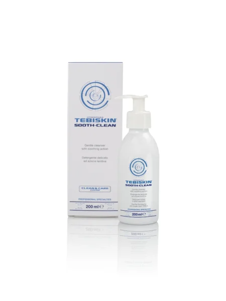 TEBISKIN® SOOTH-CLEAN prausimosi gelis jautriai, sudirgusiai odai