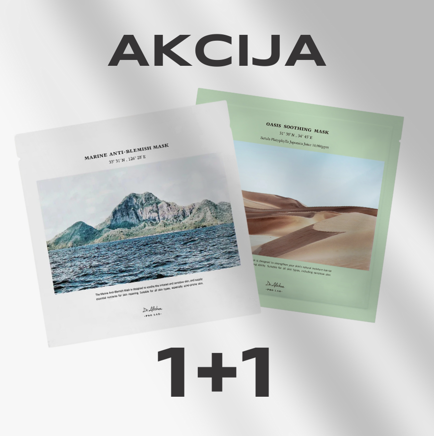 DR. ALTHEA Marine Anti-Blemish lakštinė veido kaukė